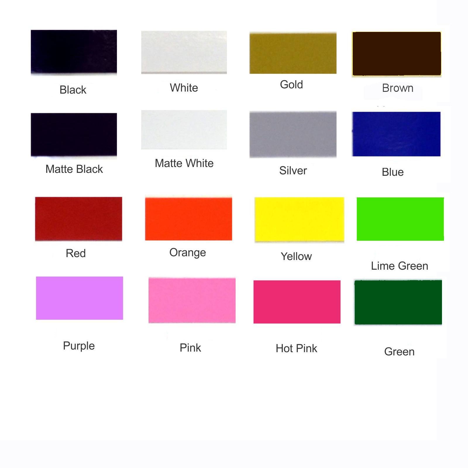 Storage Unit Bin Numbers 0-9 Vinyl Sticker Decals Set of 40 Select Color & Size