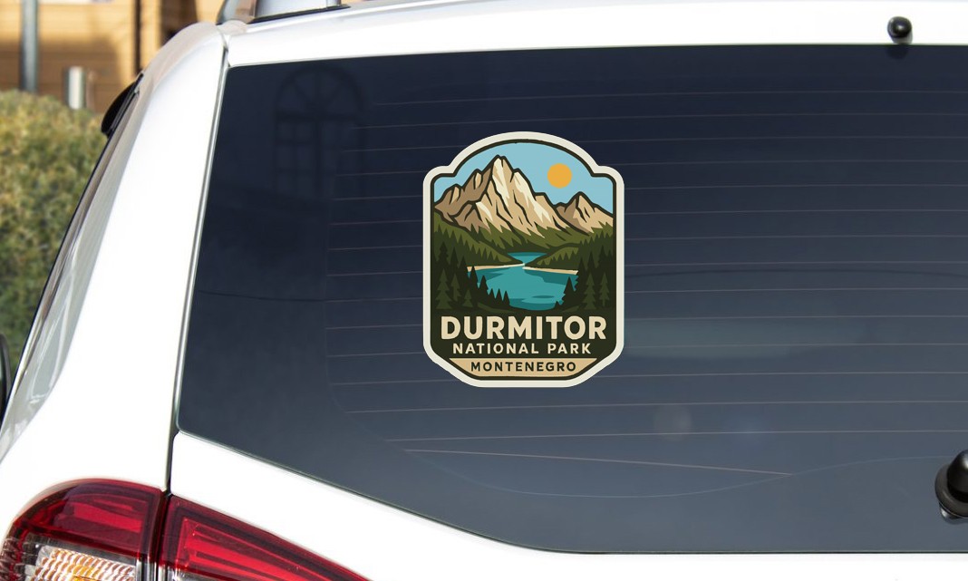 Durmitor Montenegro National Park Sticker Decal Vinyl Die-Cut World