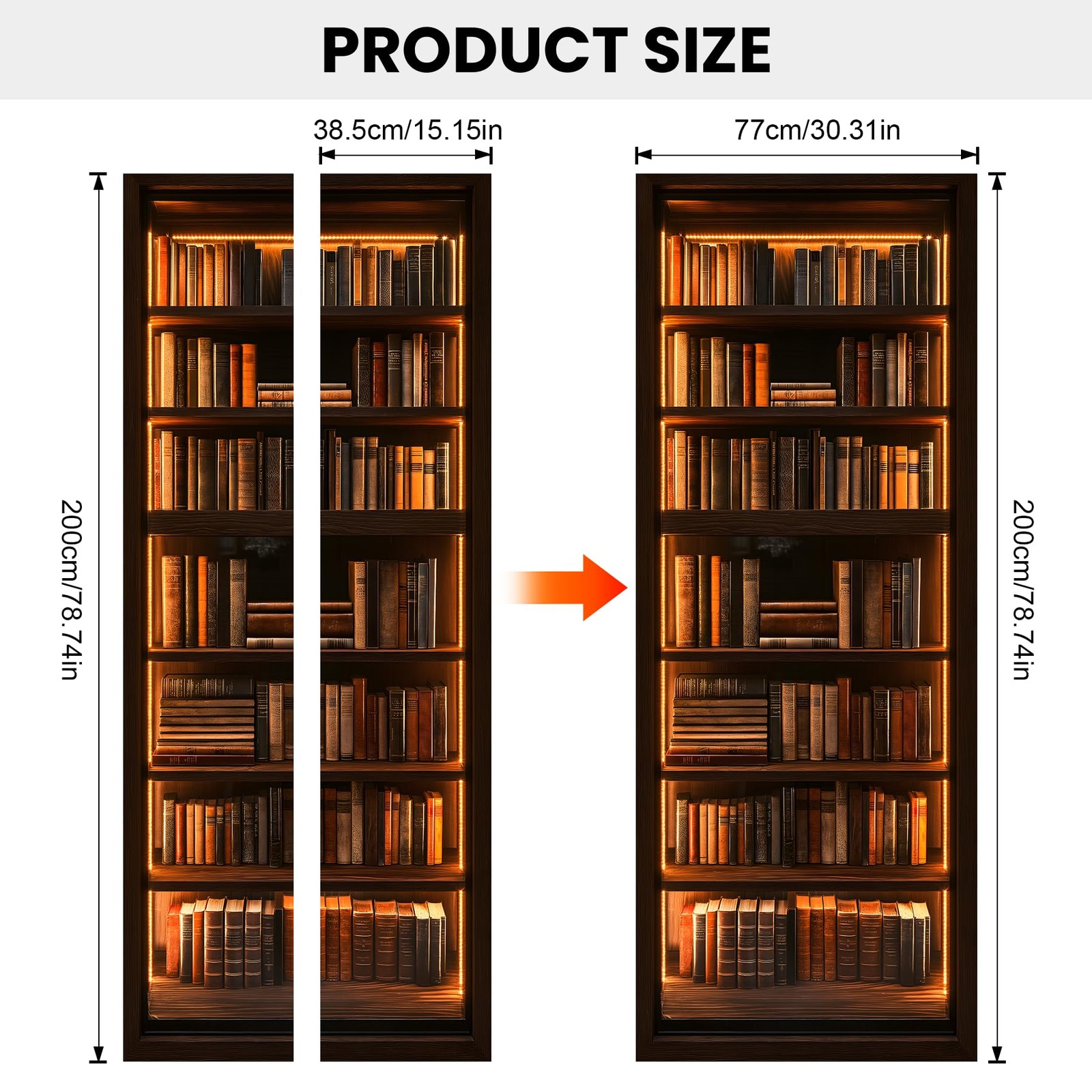 3D Door Decals Stickers Peel Stick Wall Murals Vinyl Wallpaper Self-Adhesive …