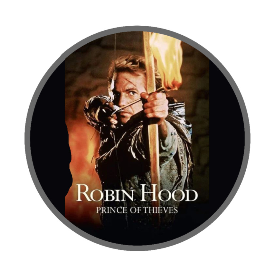Movie – Robin Hood "Prince" – 4" Handmade Vinyl Decal Vehicle Laptop Cooler 261