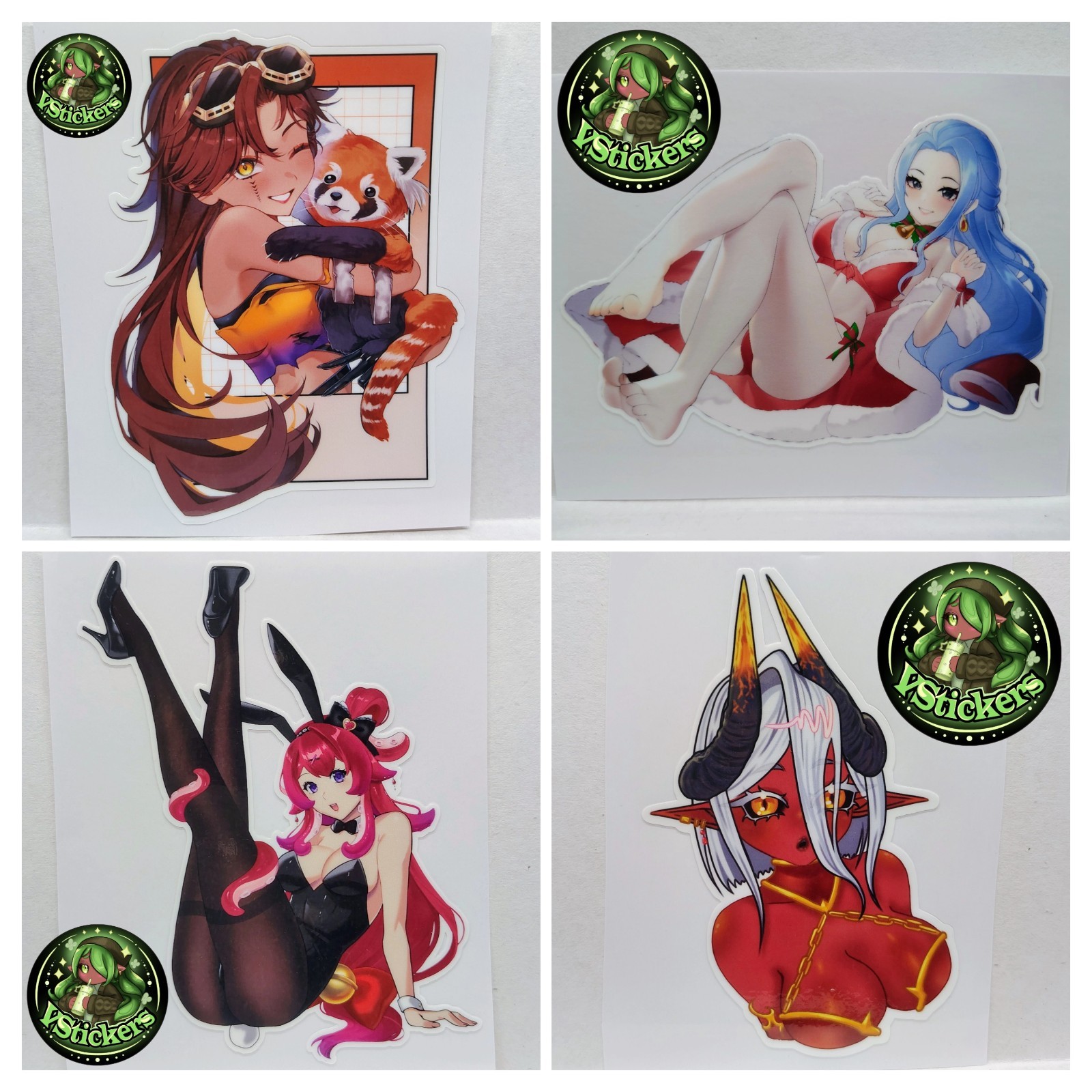 Custom Art Commission Sticker! Water-Resistant Vinyl Sticker!