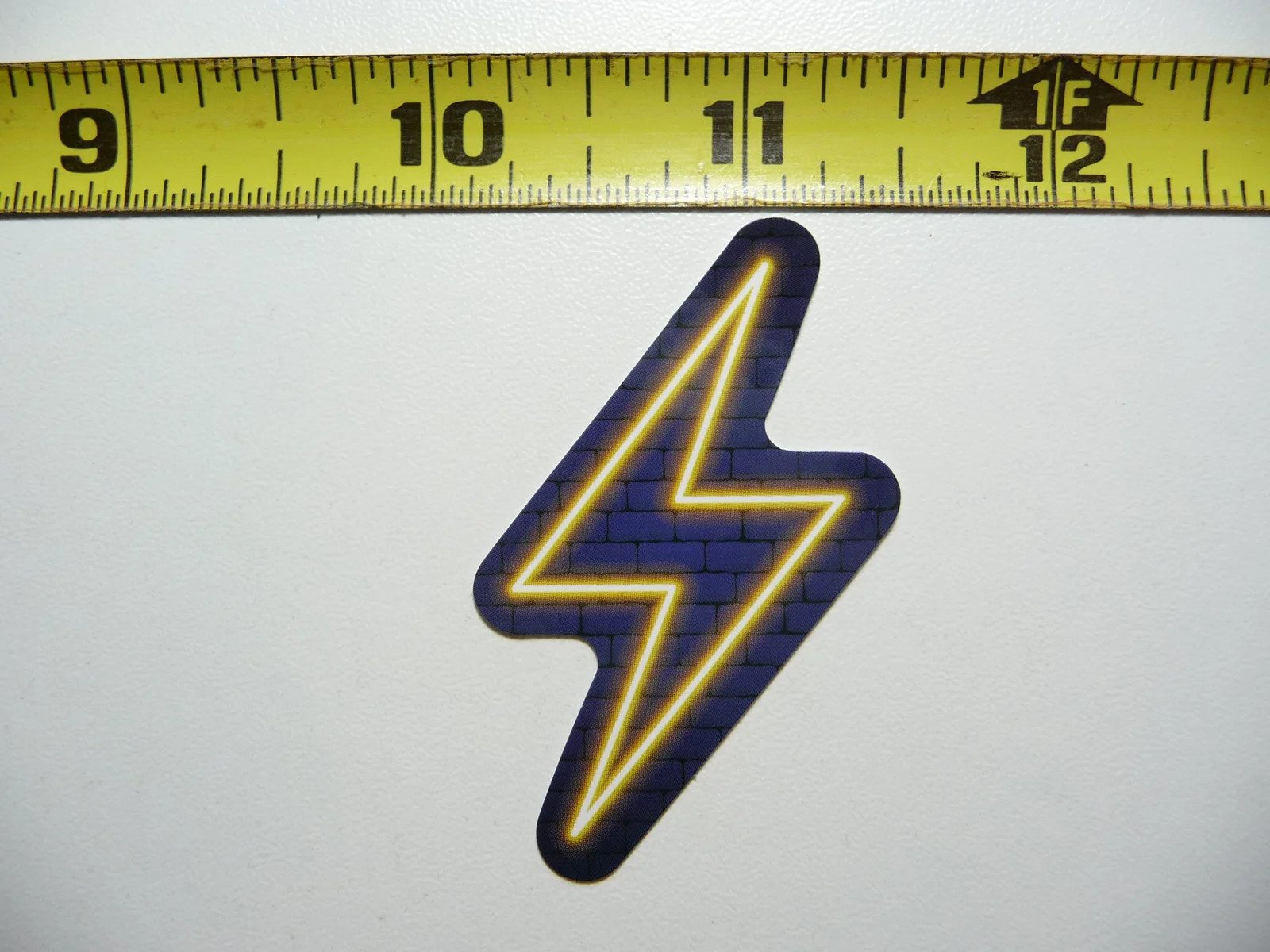 ELECTRIC LIGHTNING BOLT ENERGY SMALL STICKER DECAL NEON STYLE BRIGHT VINYL