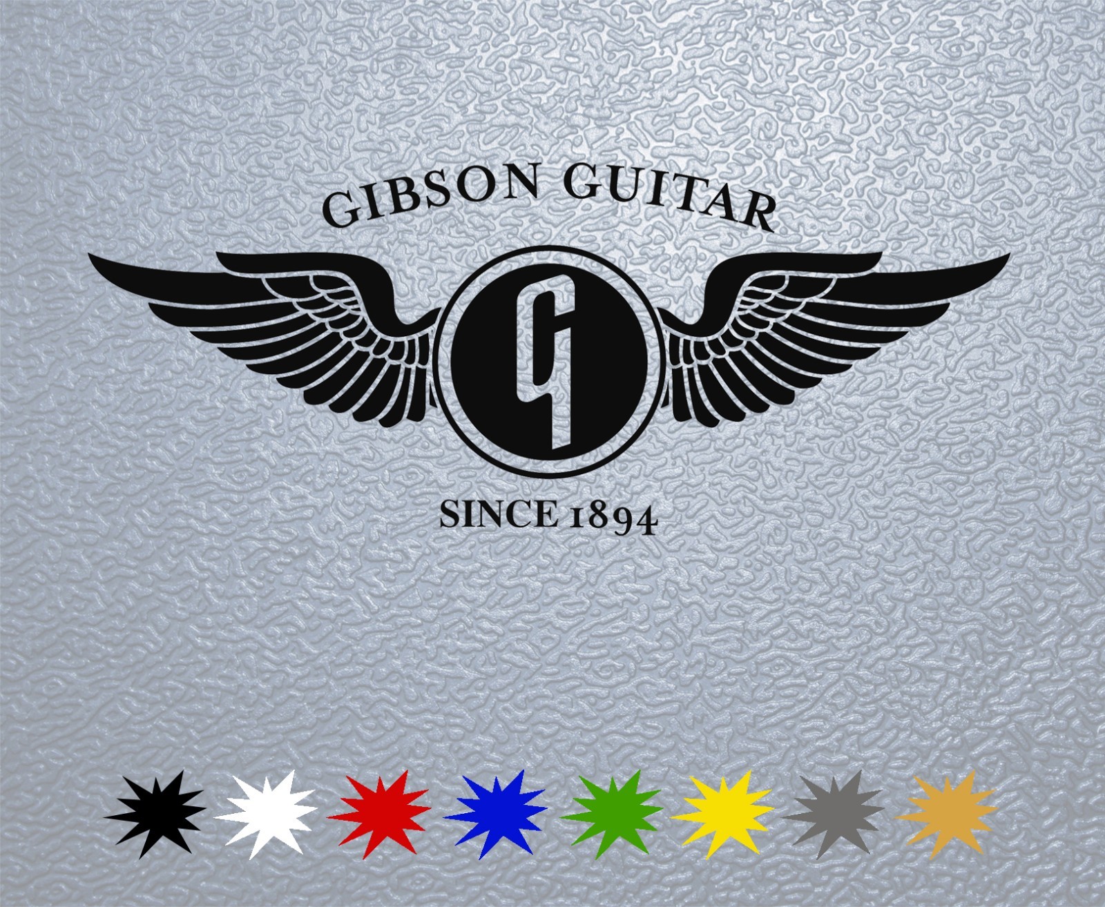 STICKER PEGATINA DECAL VINYL Gibson Guitar