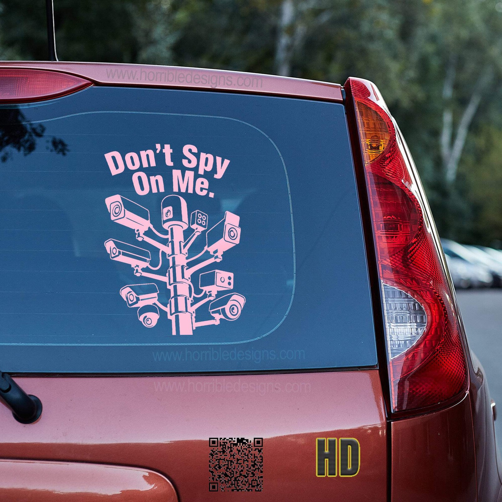 Don't Spy On Me Vinyl decal car truck window van liberty first 4th amendment