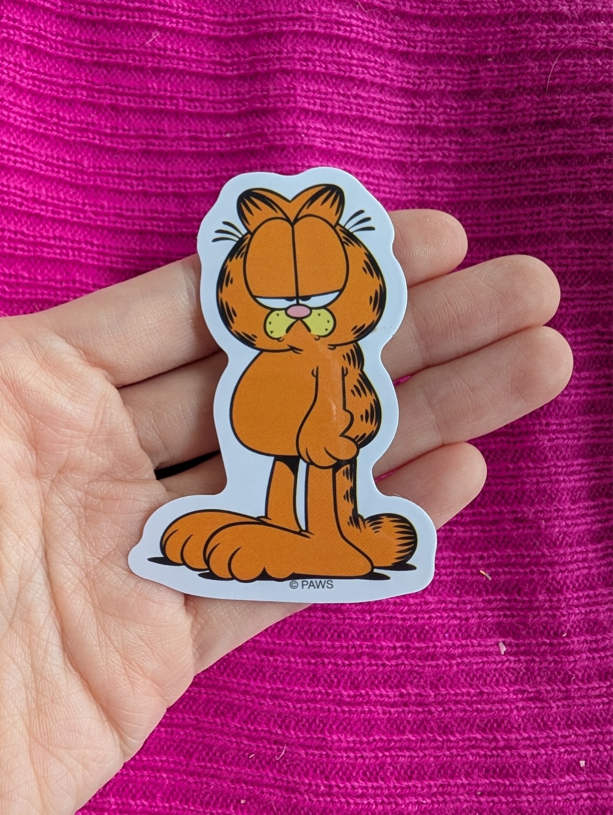 STICKER, Garfield, Sassy cat, Odis, Cartoon