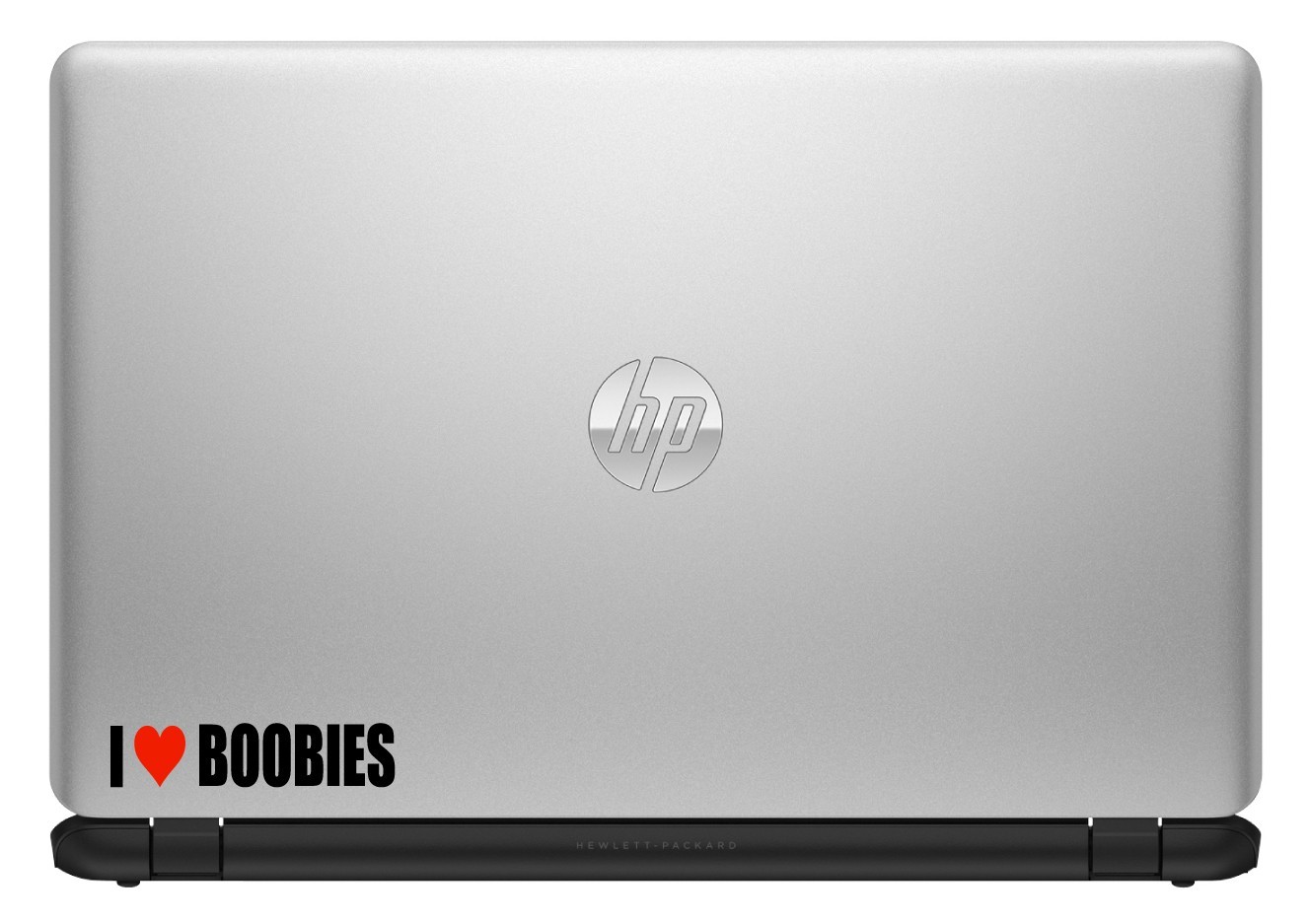 I Love Boobies Custom Vinyl Sticker Decal Funny Meme Prank Joke