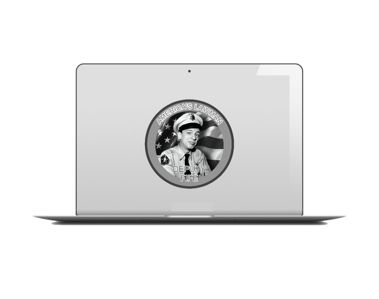 Andy Griffith Show (America's Lawman) – 4" Vinyl Decal Vehicle Cooler Laptop