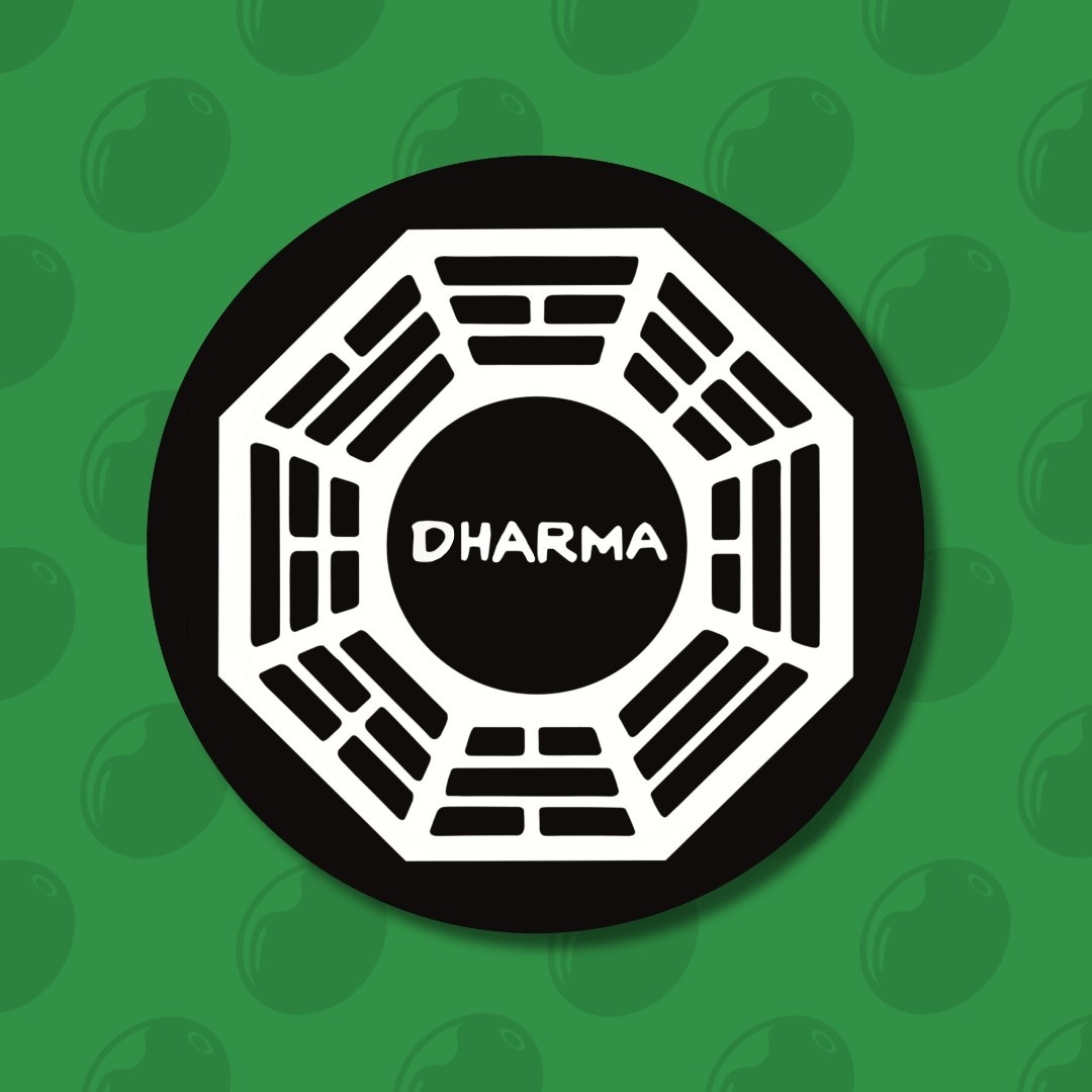3 in. Lost Dharma Initiative Sticker