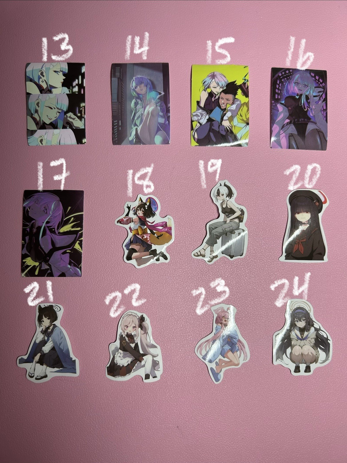 Cyber Punk And More Anime Stickers