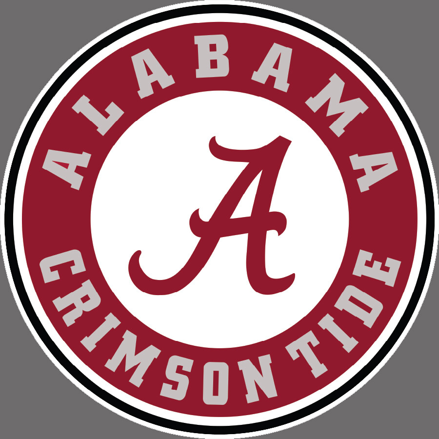 Wall Decal Alabama Crimson Tide Logo – NCAA Decor Vinyl Art Mural Sport Sticker