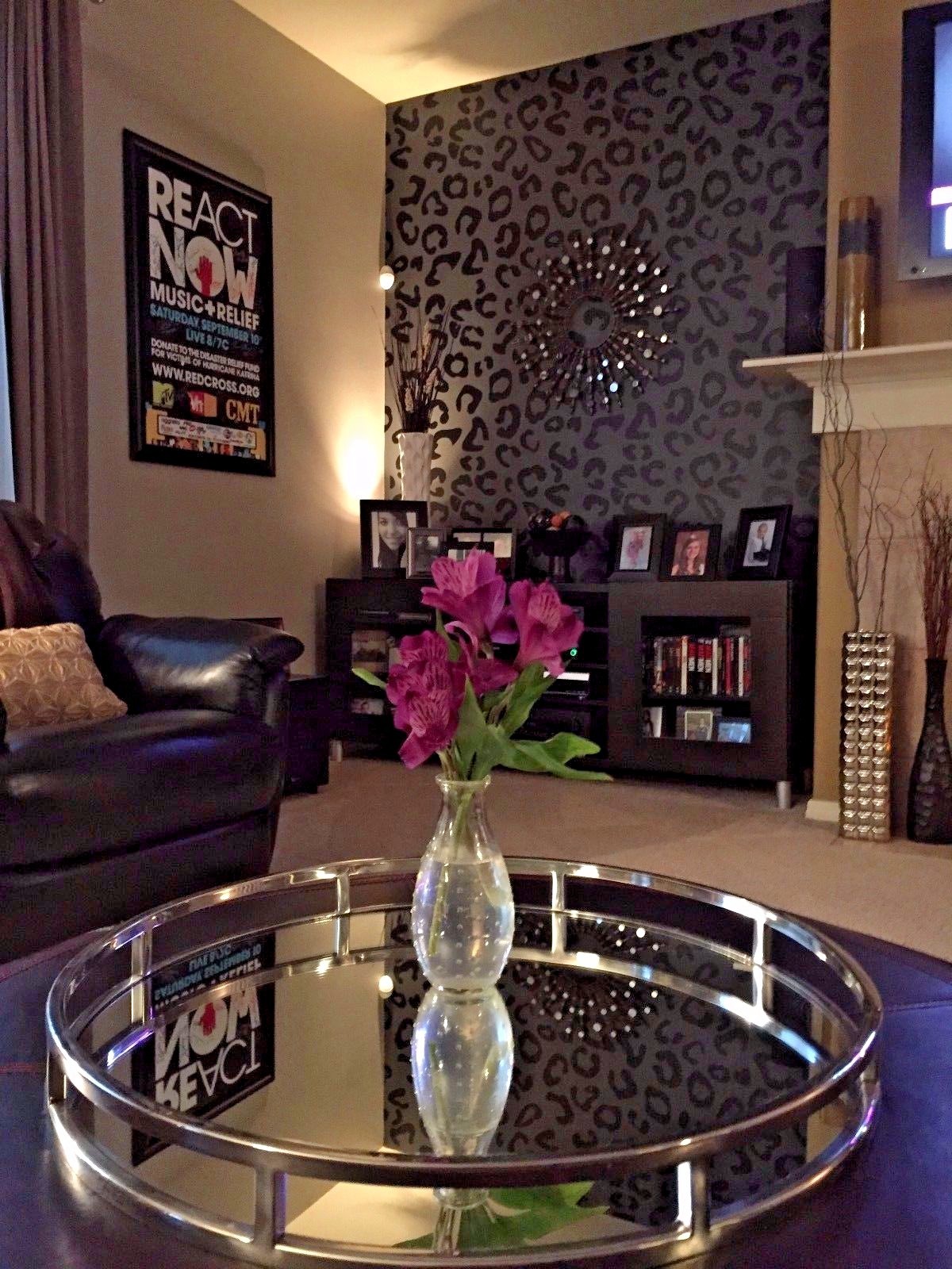Leopard Print Wall Decal, Animal Print Decor, Nursery Decor, Nursery Wall Art