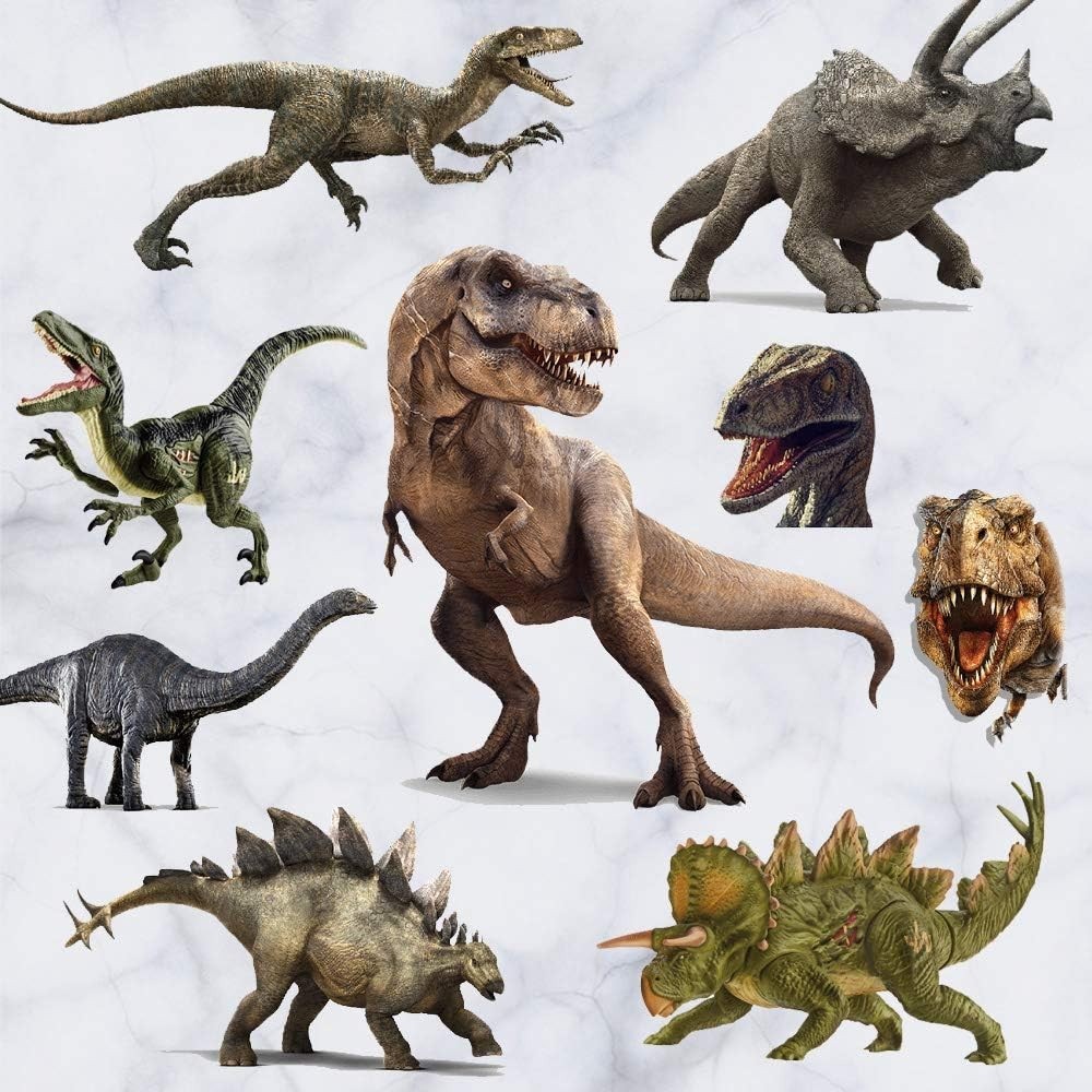 Transform Any Room with 3D Watercolour Dinosaur Wall Stickers – 11 Pieces