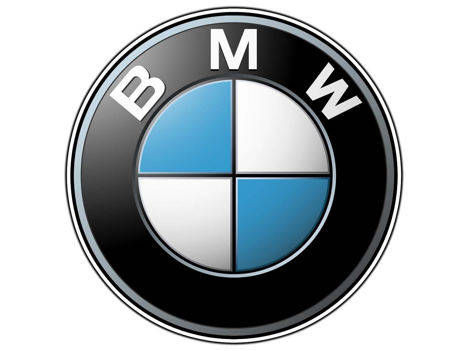 #662 BMW Logo #1 Waterproof Vinyl Sticker Decal Die-Cut