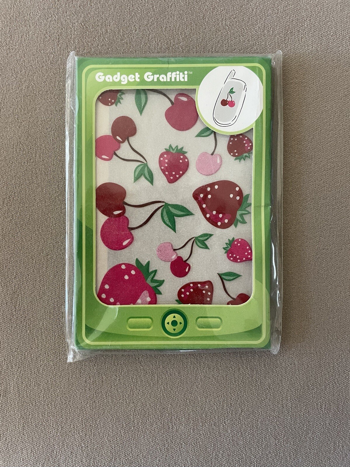 Gadget Graffiti Mixed Berry Removable Non-Toxic Glitter Stickers, New In Package