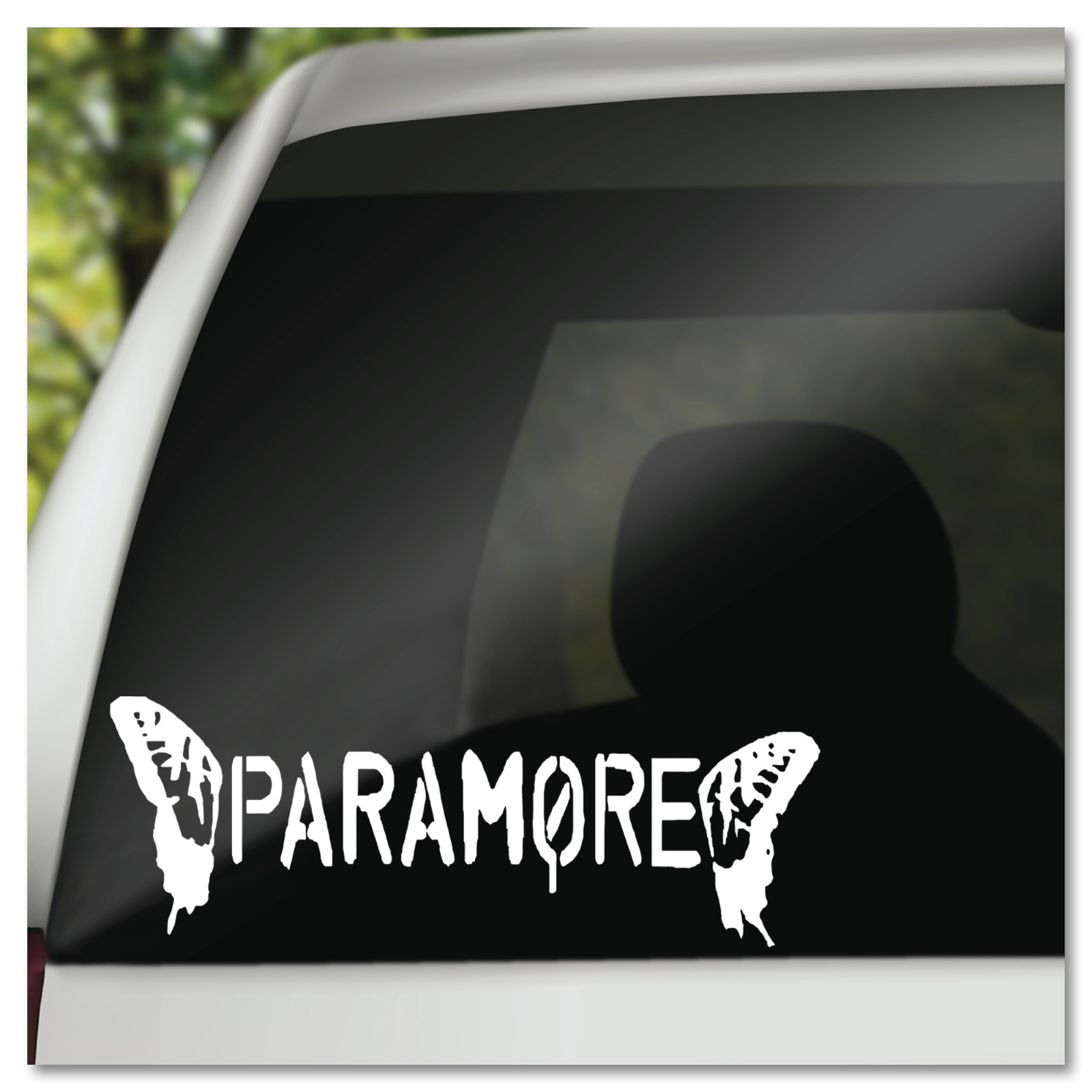 6" Paramore with Butterflies Vinyl Decal Sticker
