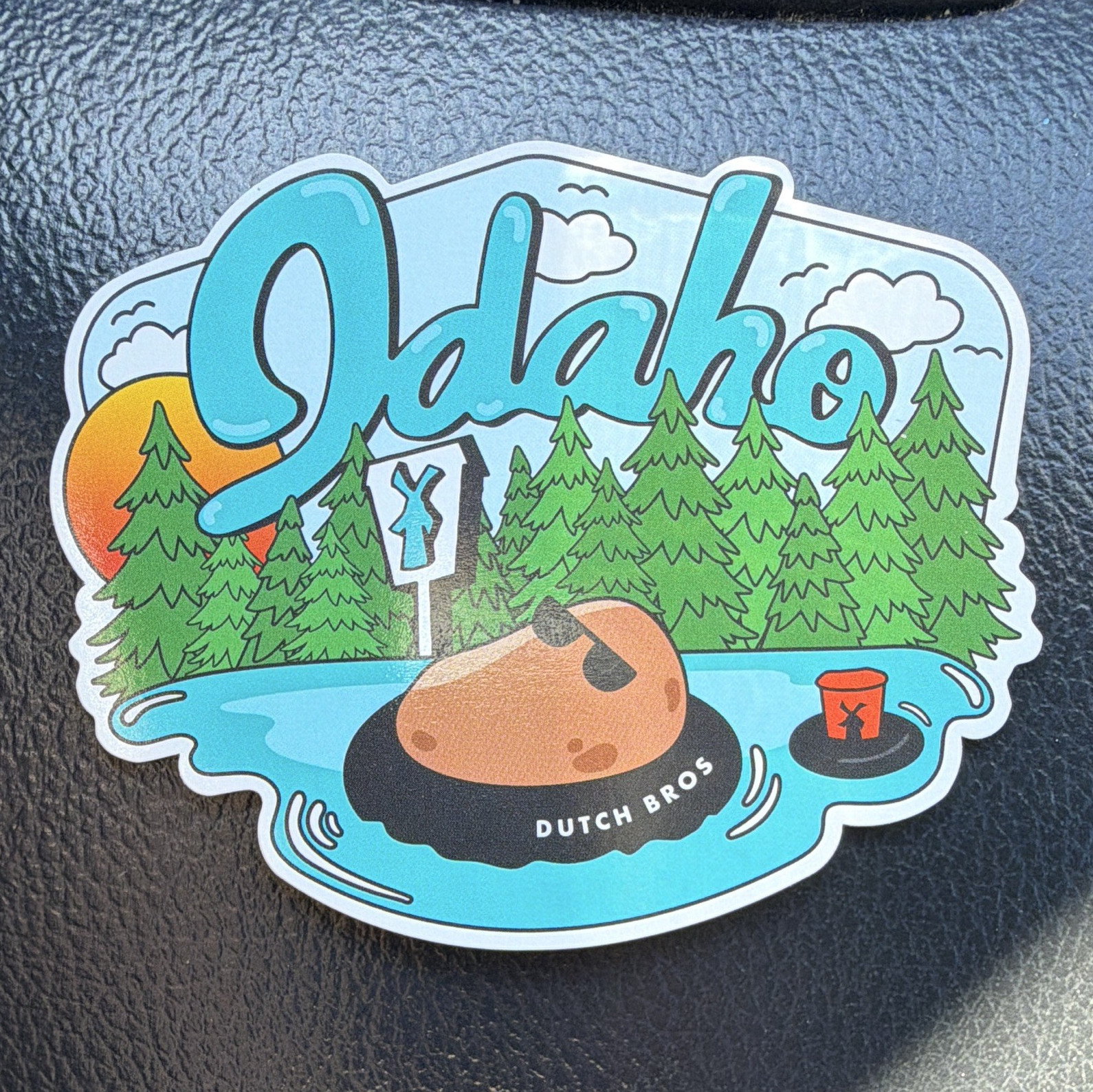 Dutch Bros Idaho State Sticker