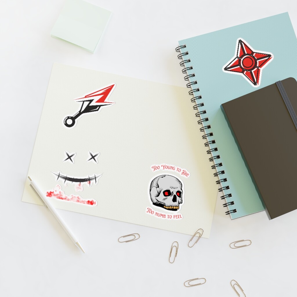 Anime Sticker Pack – Movies sticker / Video Game sticker / Meme sticker Teens
