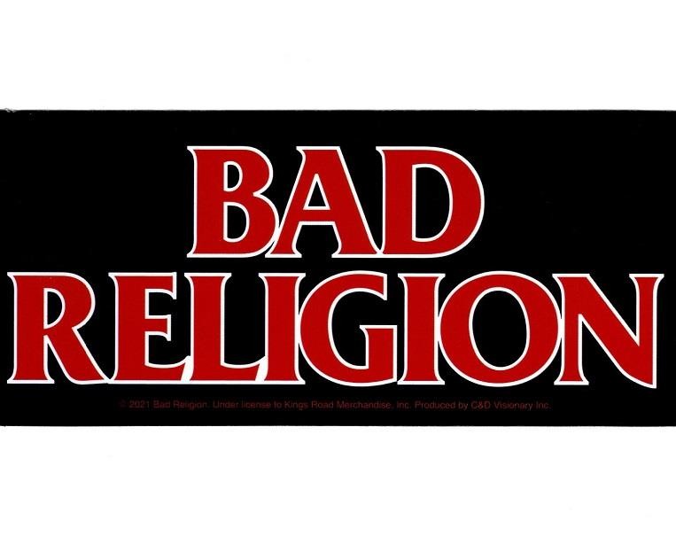 Bad Religion Logo Sticker Decal Official Punk New