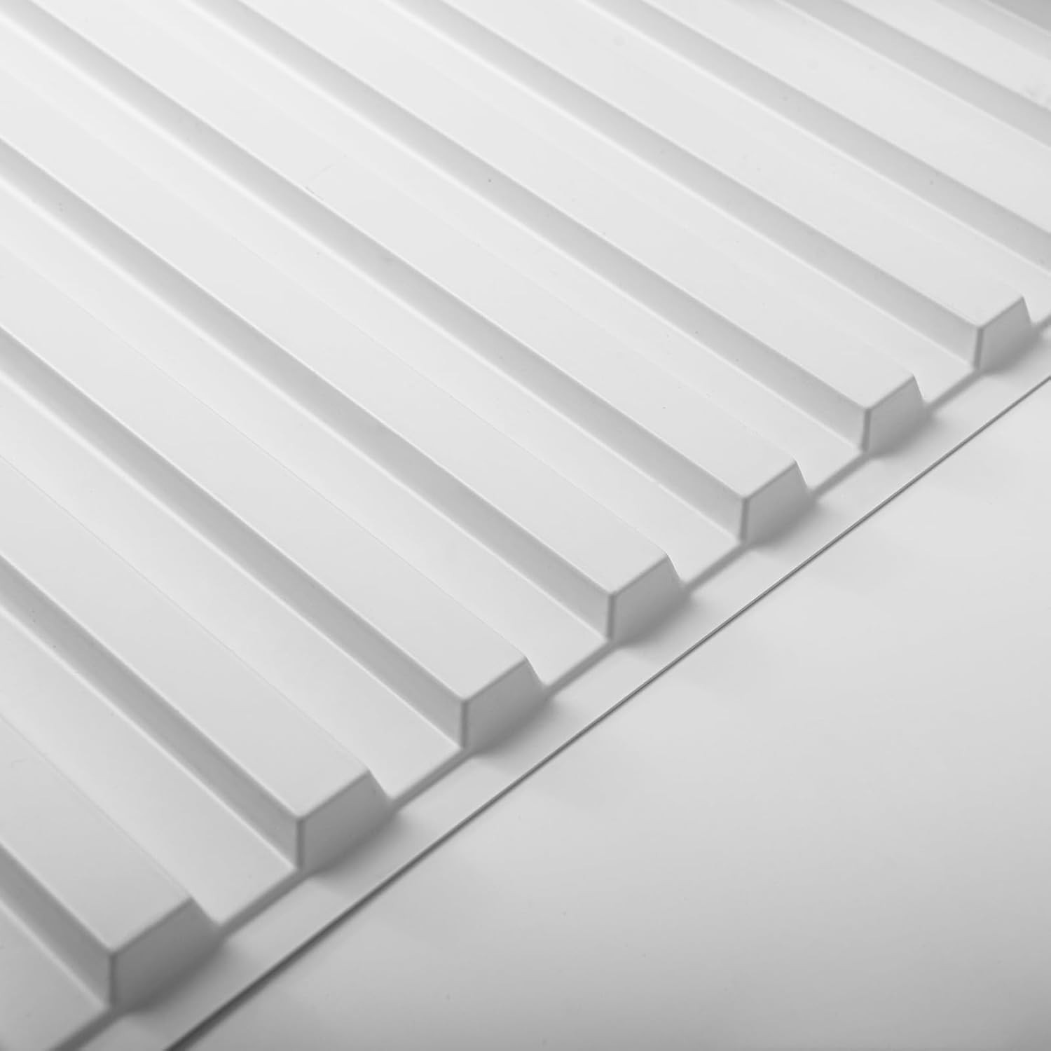 12-Pack Slat Design 3D Wall Panels for Interior Wall Decor, 2×4 FT PVC Decora…
