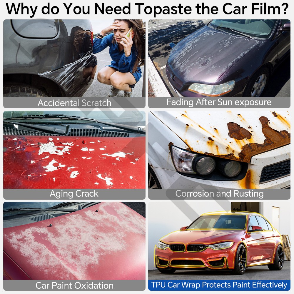 For BMW M3 Sedan CS F80 2014-2019 Full Car Precut Paint Protection Film PPF TPU