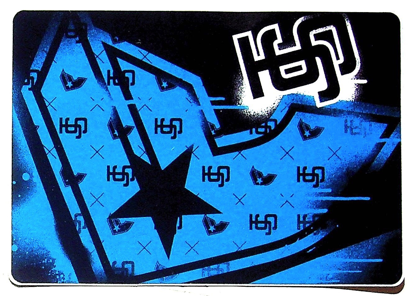 Hometown Shoutouts Sticker Collectible Trading Card Animation Blue Art Limited