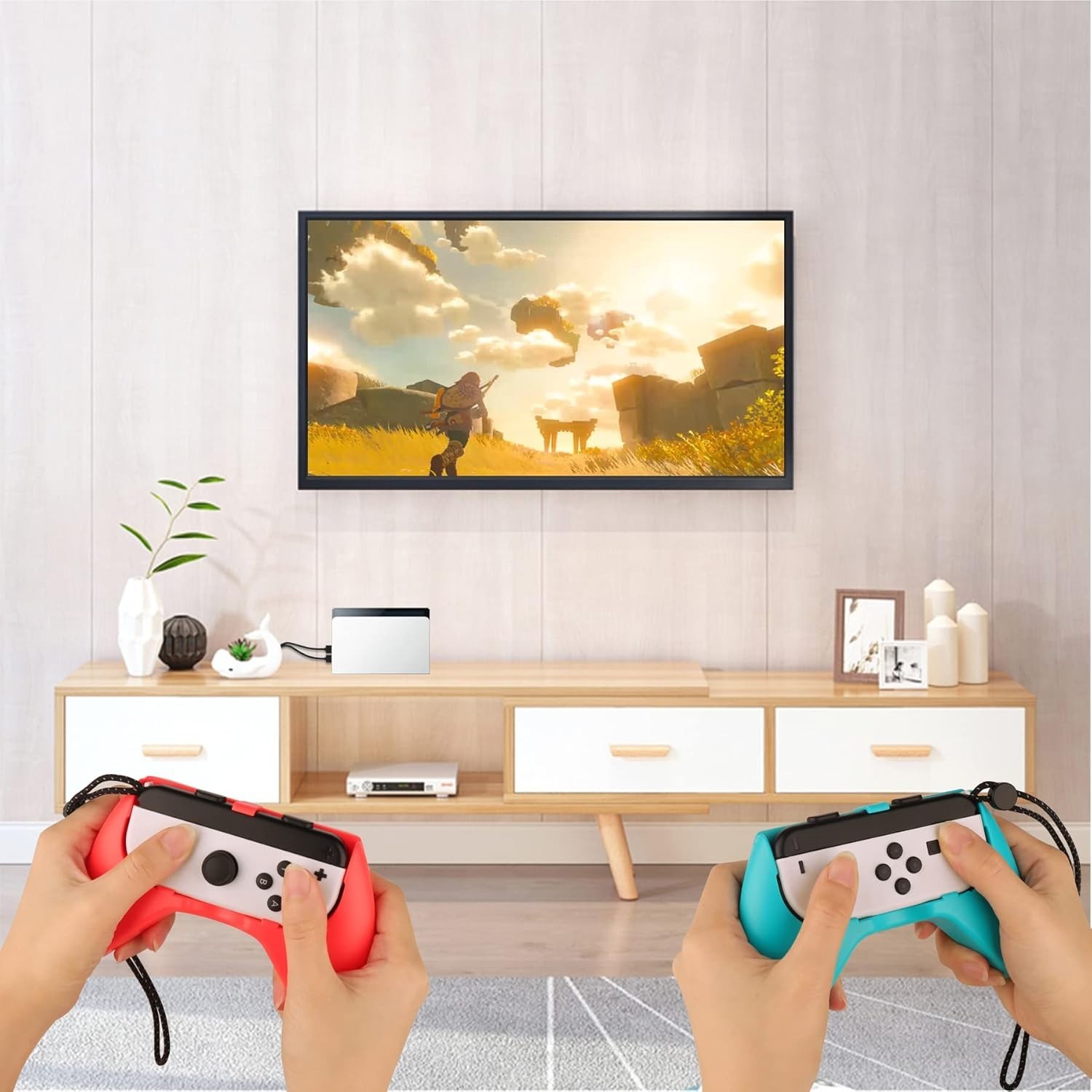 23 In 1 Nintendo Switch Oled Accessories Kit Complete Set With Case Charger W…