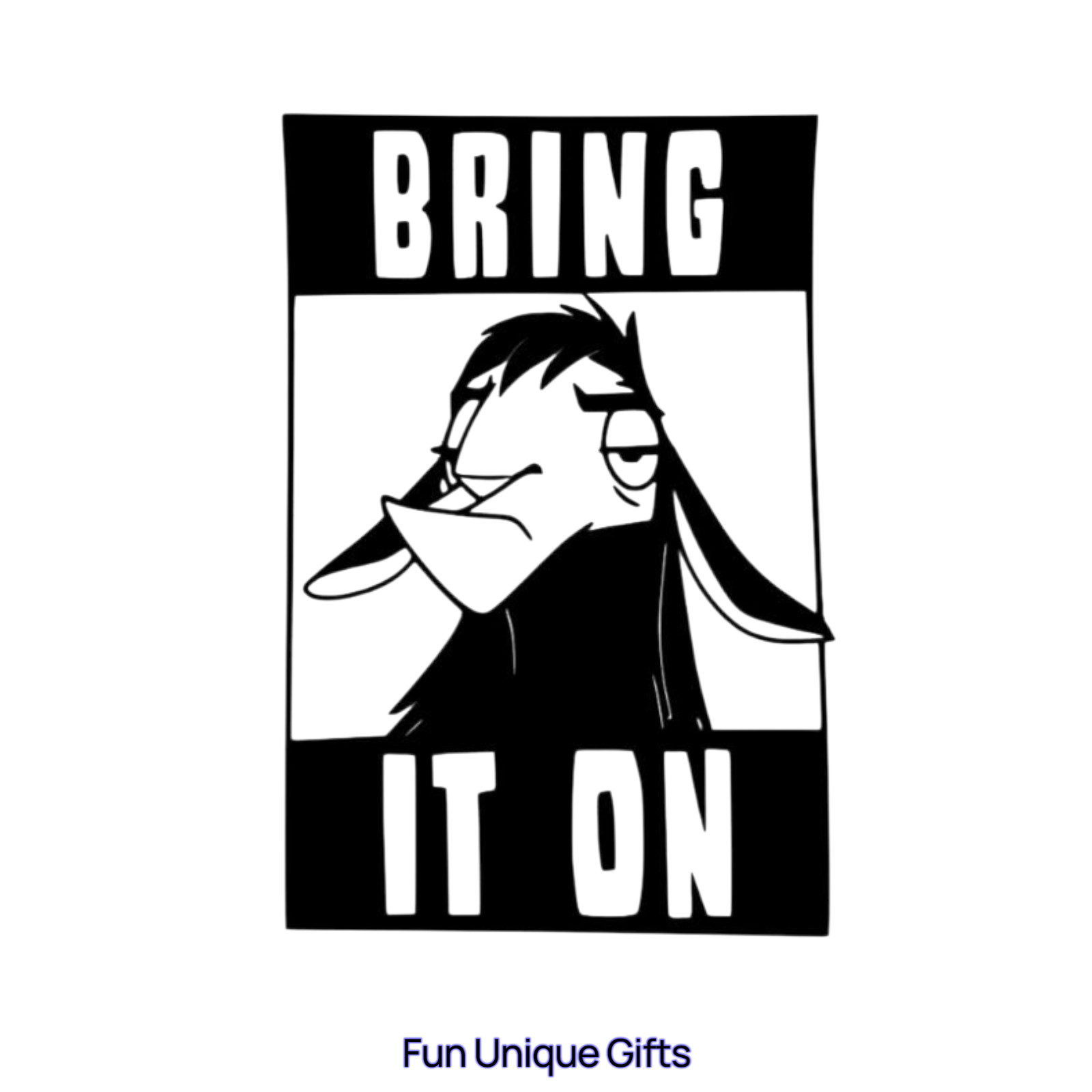 Kuzco Llama Bring It On Vinyl Decal Sticker -Multiple Colors & Sizes- SHIPS FREE