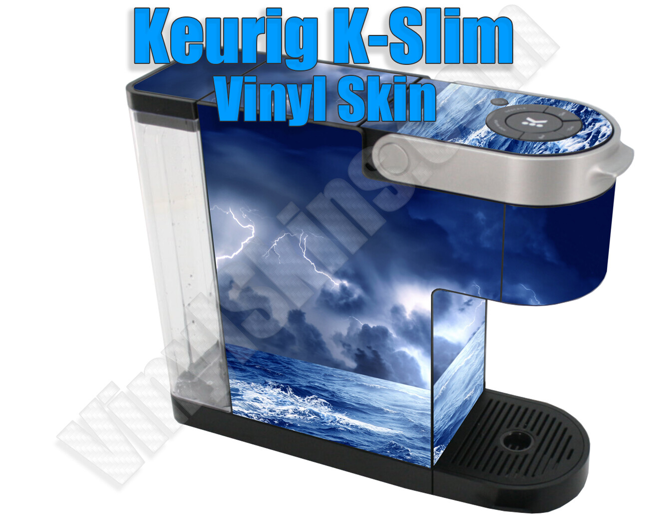 Any 1 Vinyl Custom Skin / Decal for the Keurig K-Slim K-Cup – Free US Shipping!