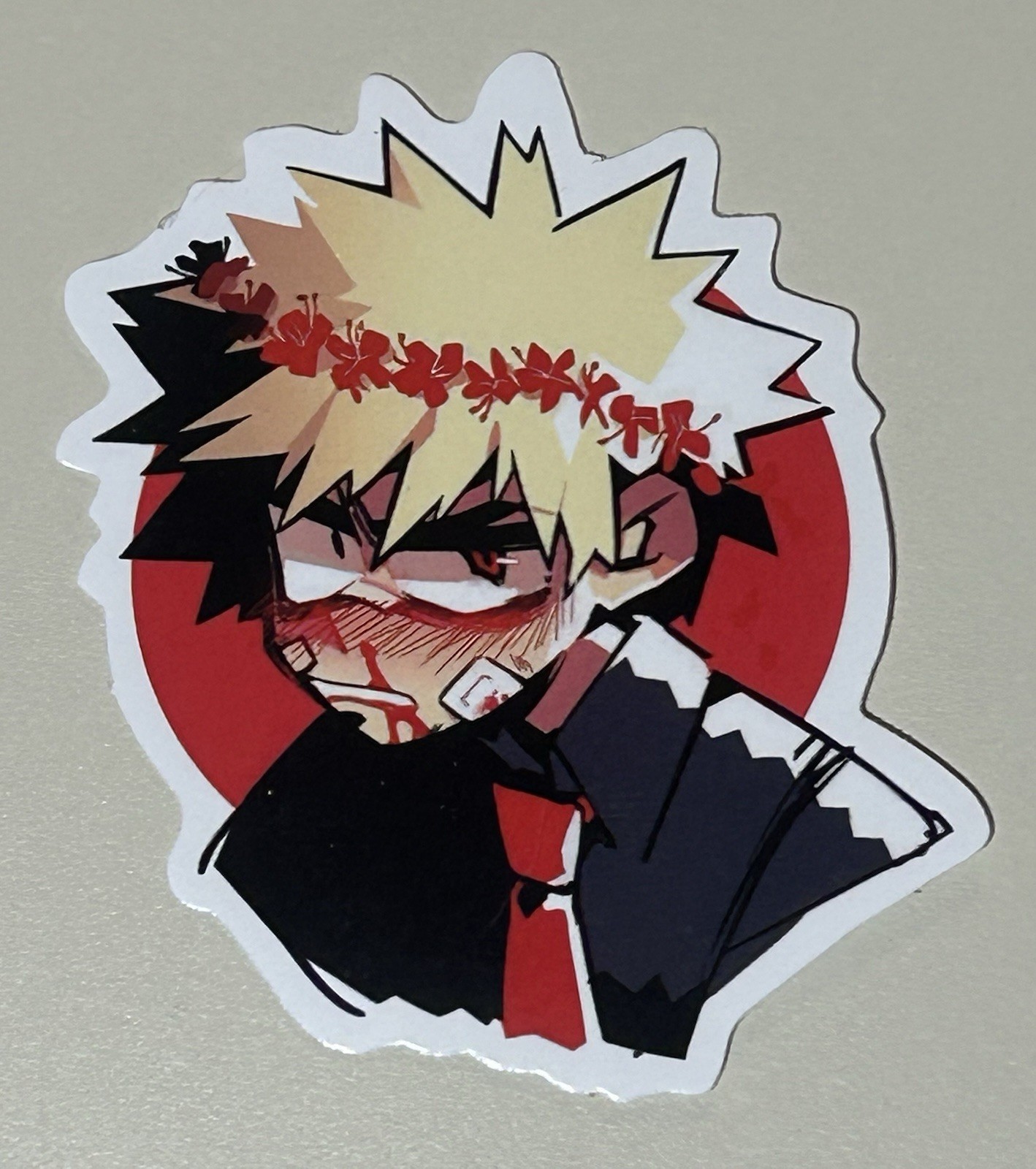 Sticker Decal My Hero Academia Katsuki Bakugo 2.25”x2.75”in