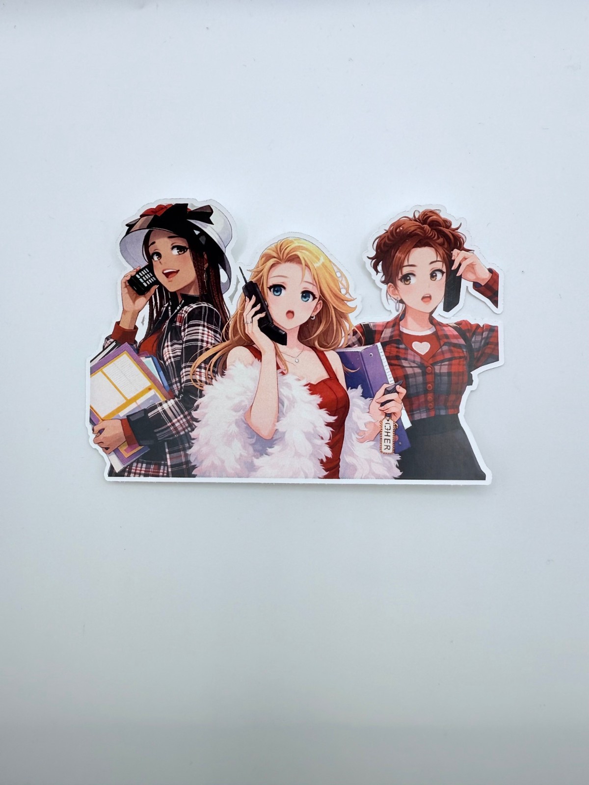 Brand New Vinyl Movie Clueless Alicia Silverstone Inspired Sticker 4.5" by 3"