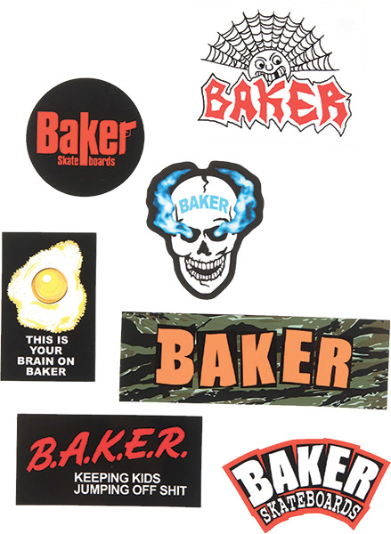 BAKER 14 PK ANY QUESTIONS ASSORTED STICKER PACK