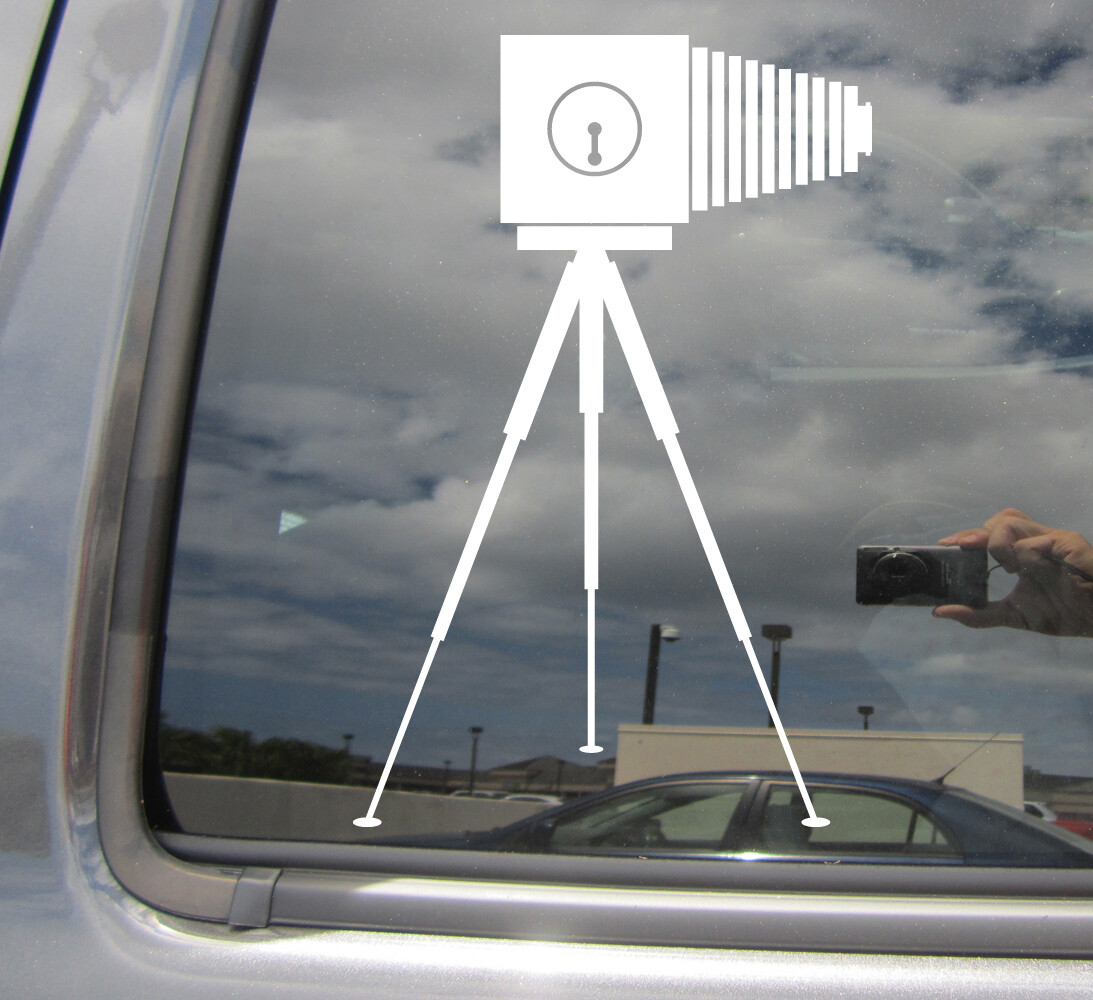 Vintage Camera – Photographer Retro Photo Car Laptop Vinyl Decal Sticker 10184