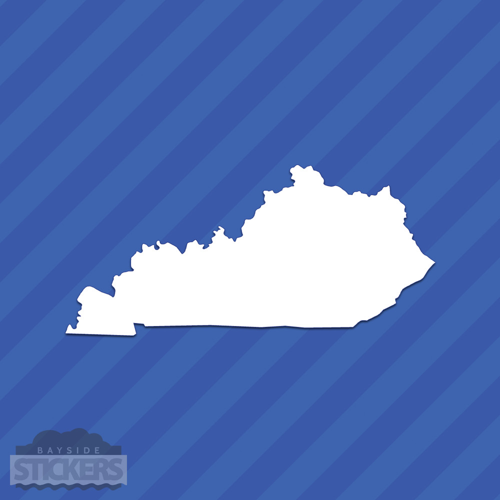 Kentucky KY State Outline Vinyl Decal Sticker