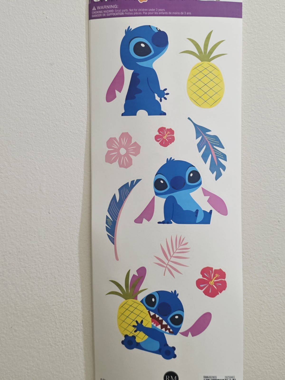 Disney Stitch Room Wall Decal Stickers 10 Assorted Designs Great for Birthdays