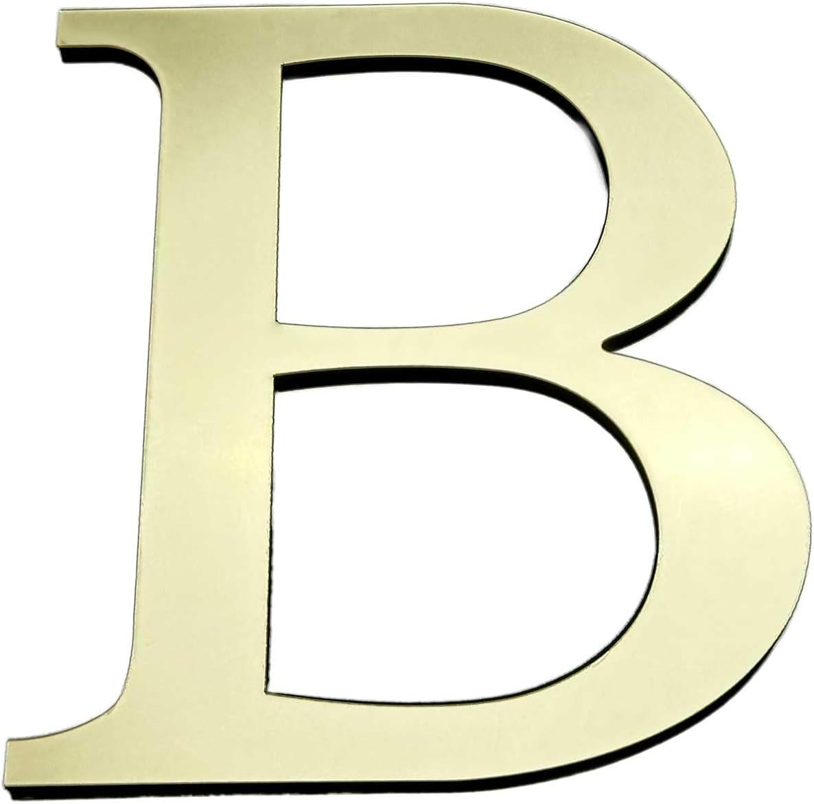 Large 3D Raised Letter Wall Stickers, 20Cm 7.87Inch Acrylic Alphabet Decals, Sel