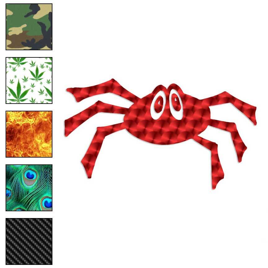 Cute Spider, Vinyl Decal Sticker, 40 Patterns & 3 Sizes, #654