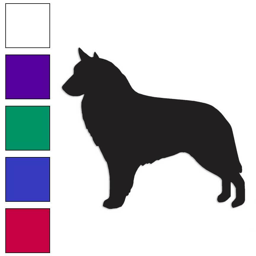 Belgian Sheepdog Dog, Vinyl Decal Sticker, Multiple Colors & Sizes #1920