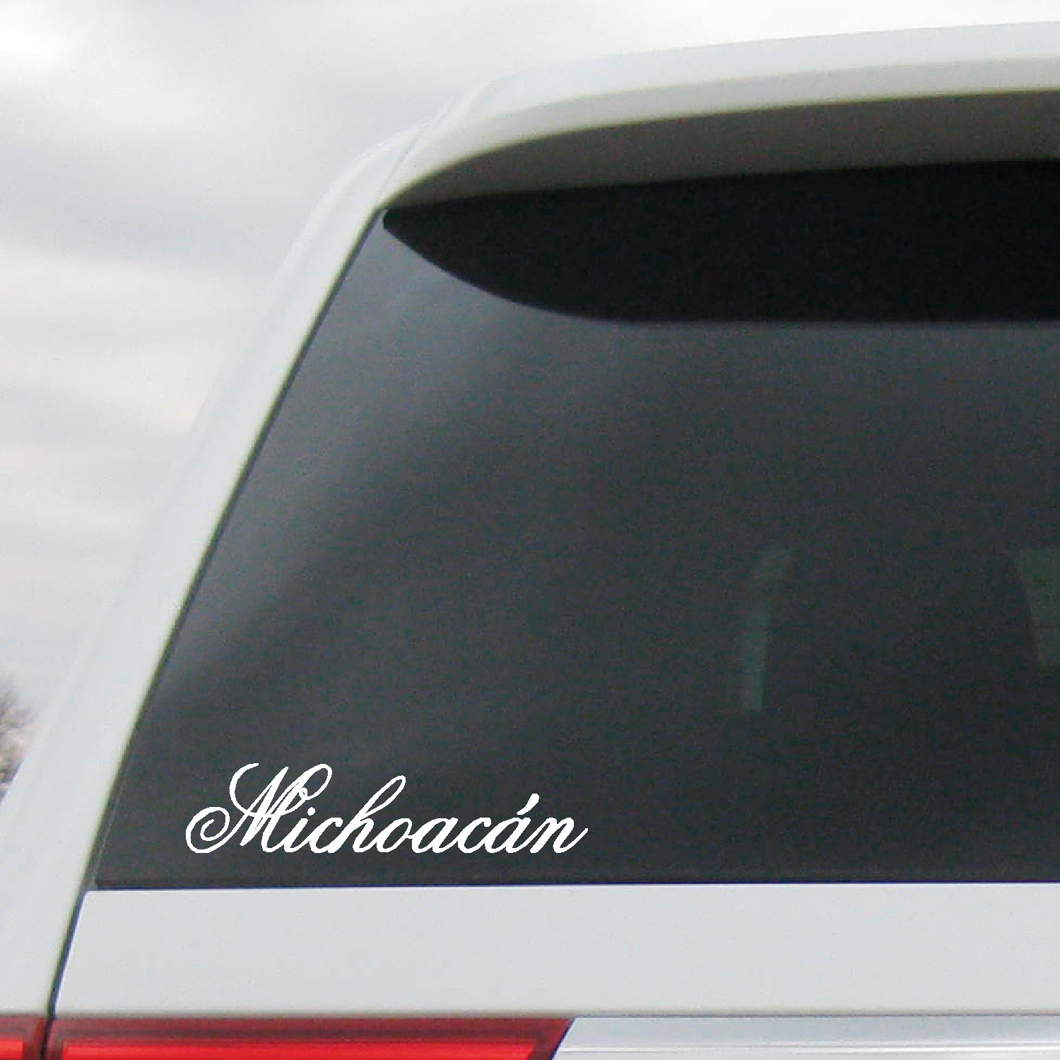 Michoacan Decal Mexico State lettering Estado sticker MX MIC de Ocampo Morelia
