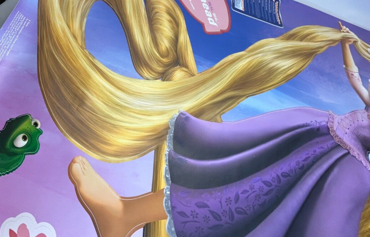 Fathead Disney Tangled Rapunzel 42" X 49" Re-Appliable Stickers Wall Decoration