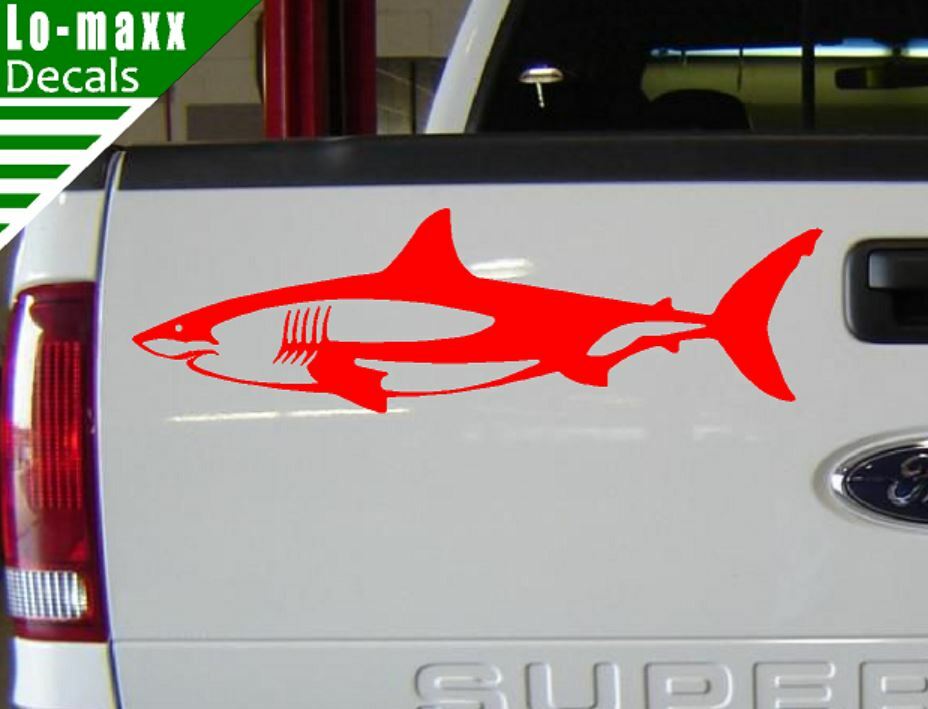 Shark Unique Custom Graphic Design Durable High Performance Die Cut Vinyl Decal