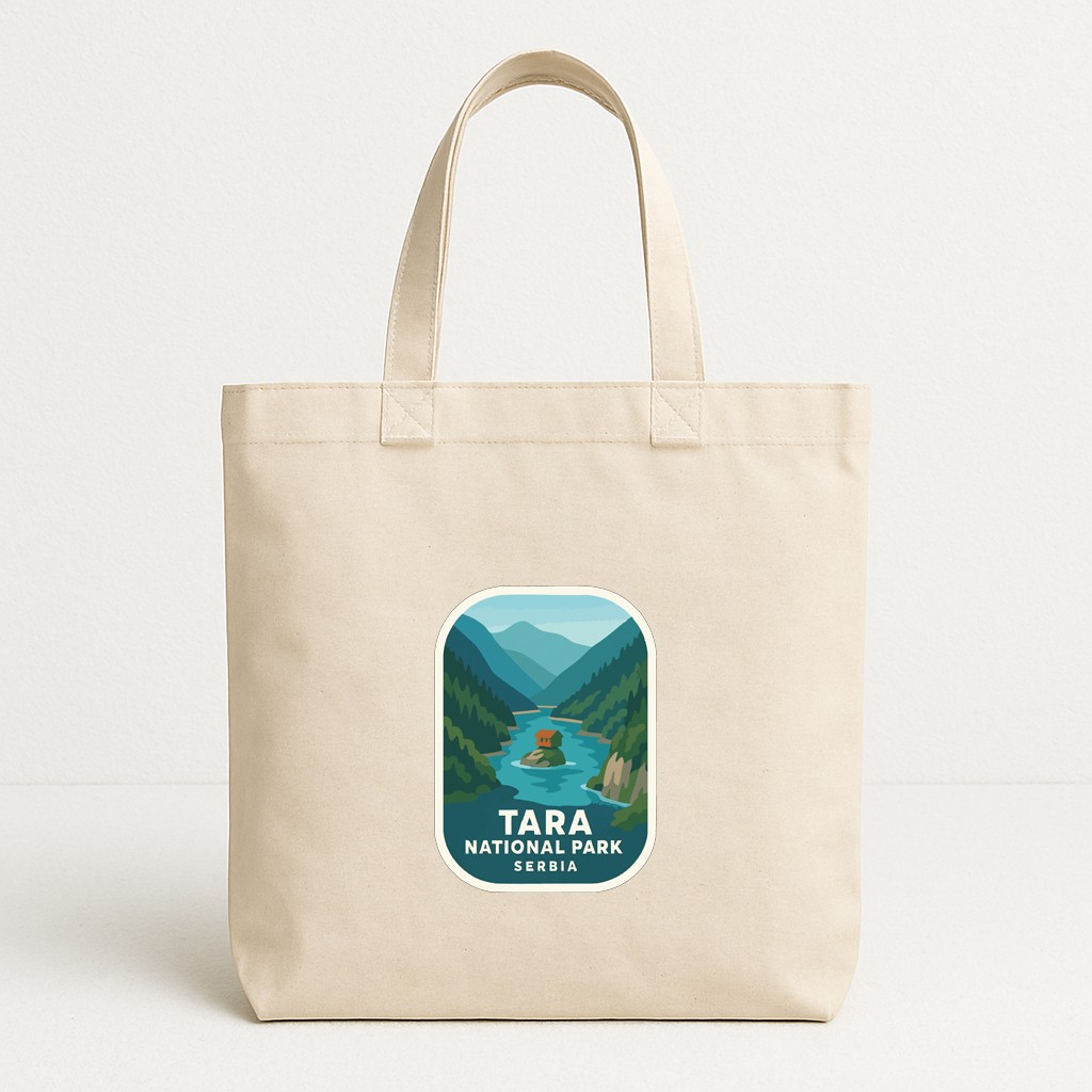 Tara Serbia Iron On Heat Transfer Vinyl HTV Die-Cut World National Parks
