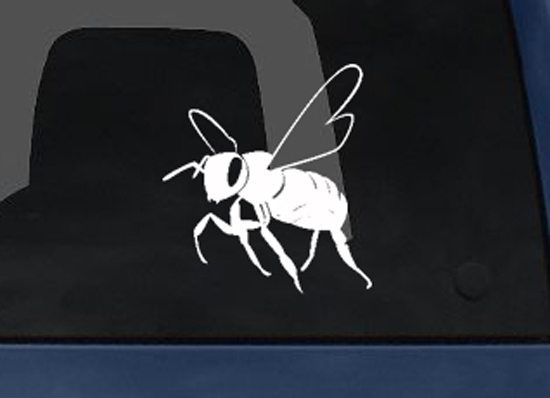 Insect Biology – Honey Bumble Bee Version 1 -Spring Life- Car Tablet Vinyl Decal