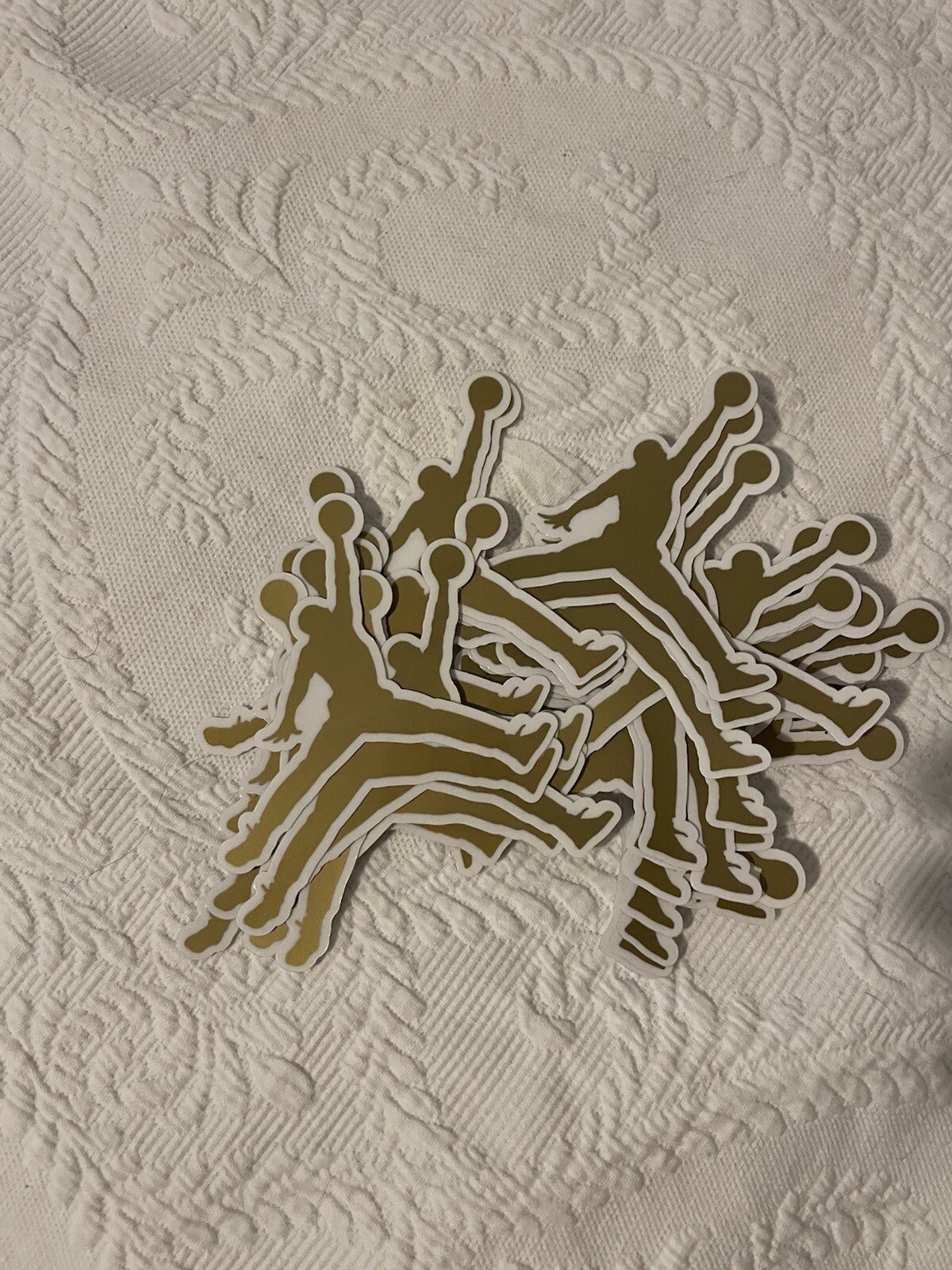 Air Jordan Sticker Gold JUMPMAN Sticker 3.5” Official Nike Air Jordan Sticker