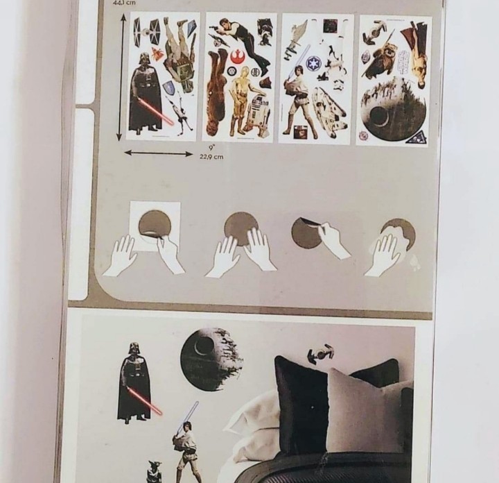 Disney STAR WARS 31 Wall Sticker Decor Graphic Decals