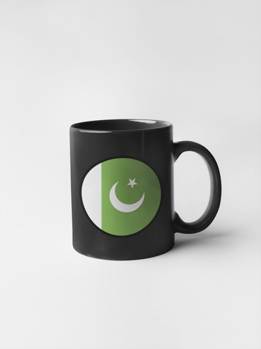Pakistan Flag Circle Sticker Decal