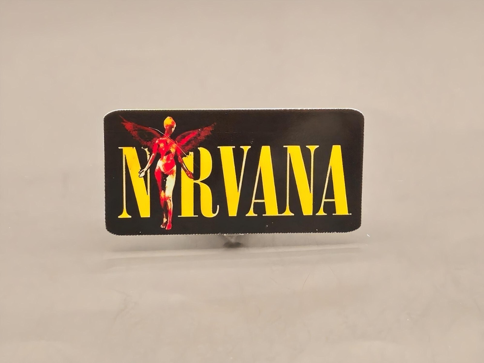 Nirvana Kurt Cobain Inspired Stickers Alternative Grunge Rock Smiley Logo Decals