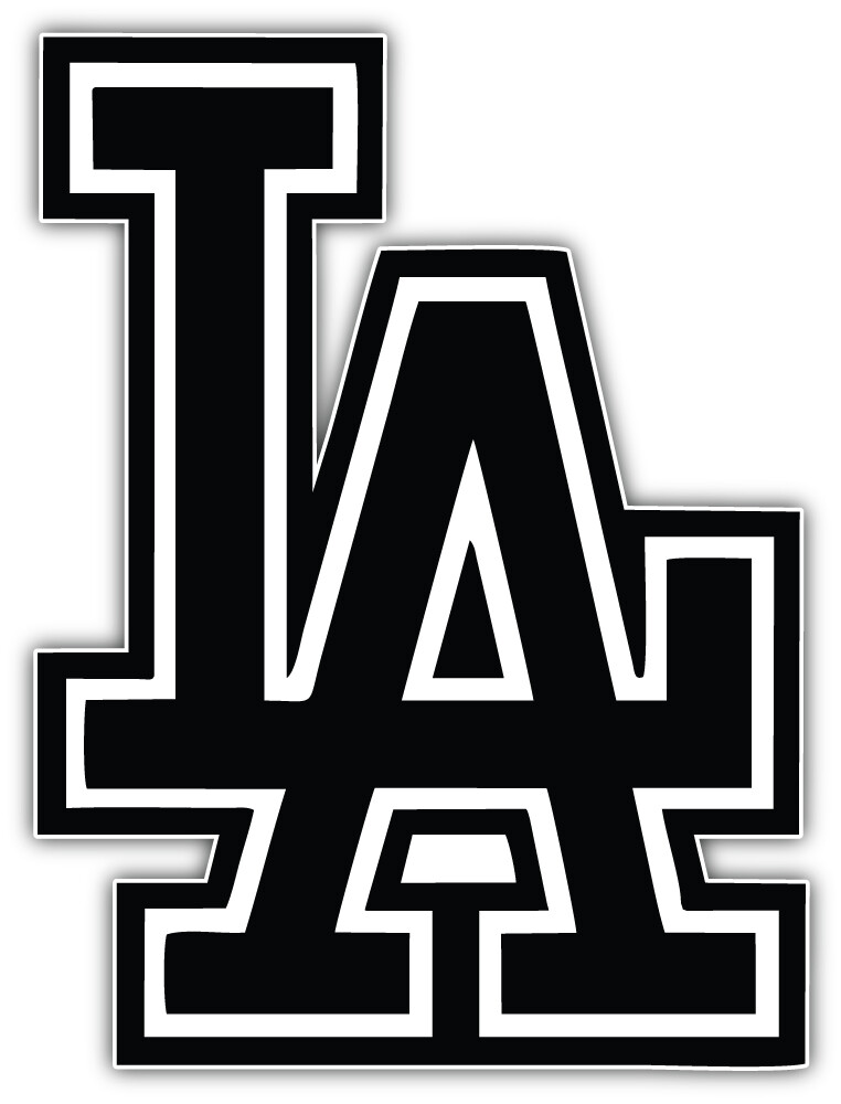 Los Angeles Dodgers MLB Baseball Sport Logo Car Bumper Sticker Decal "SIZES"