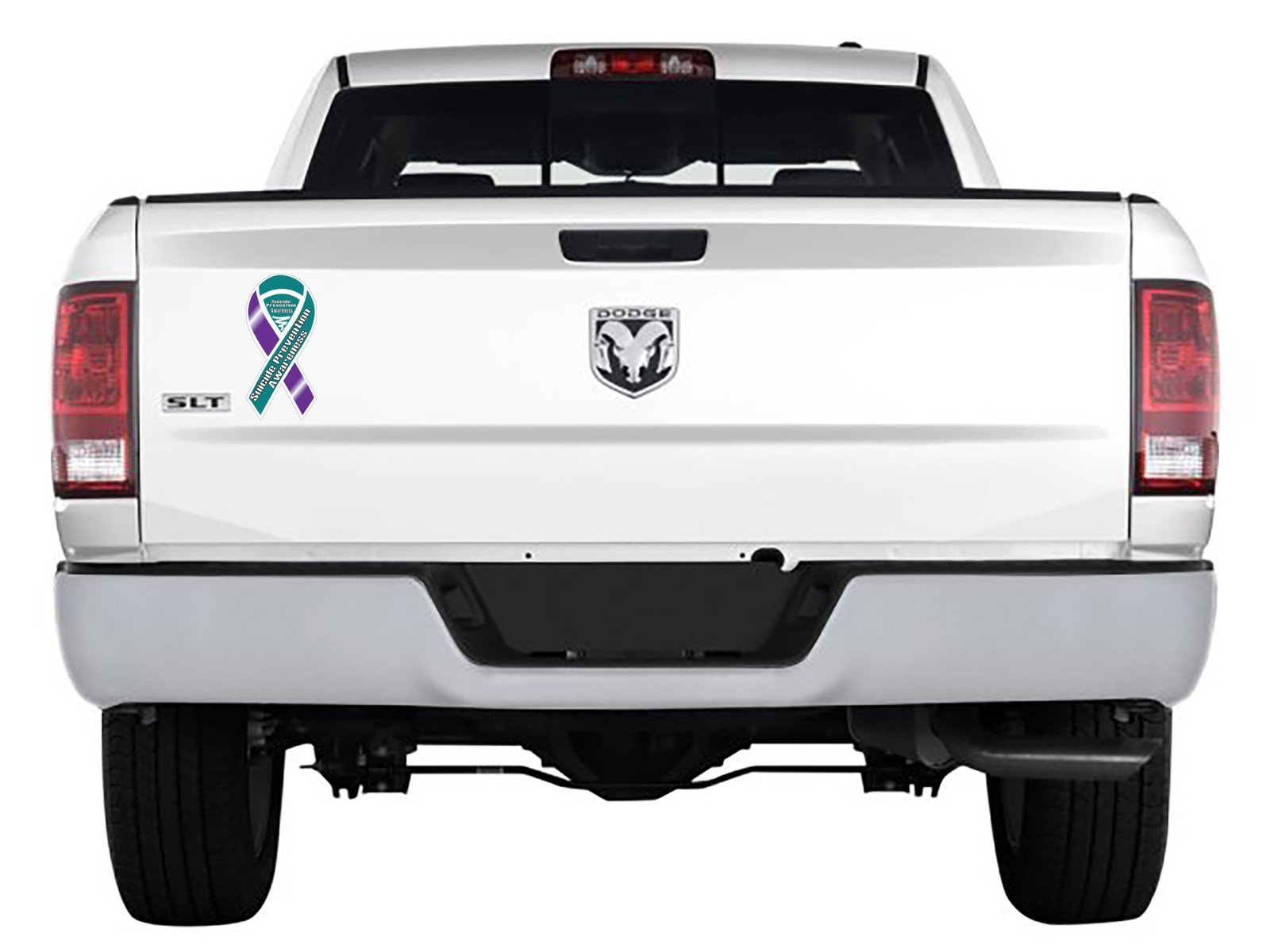 Suicide Awareness Prevention Remembrance Ribbon Vinyl Decal Sticker Choose Size