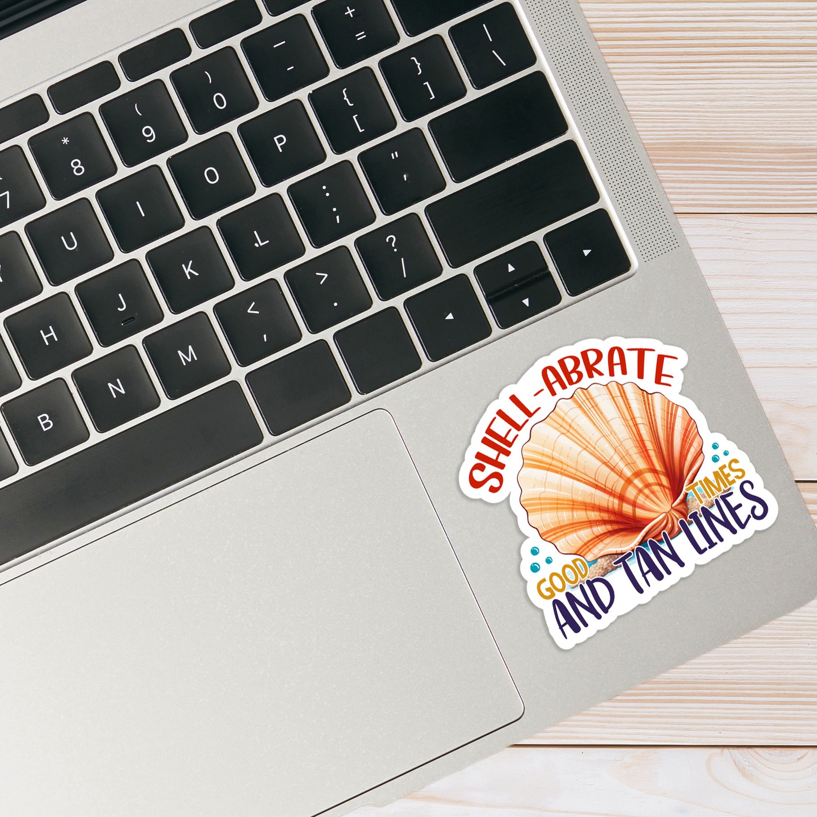 Celebrate Good Time Tan – Vinyl Decal Sticker – Car Window Laptop – #886