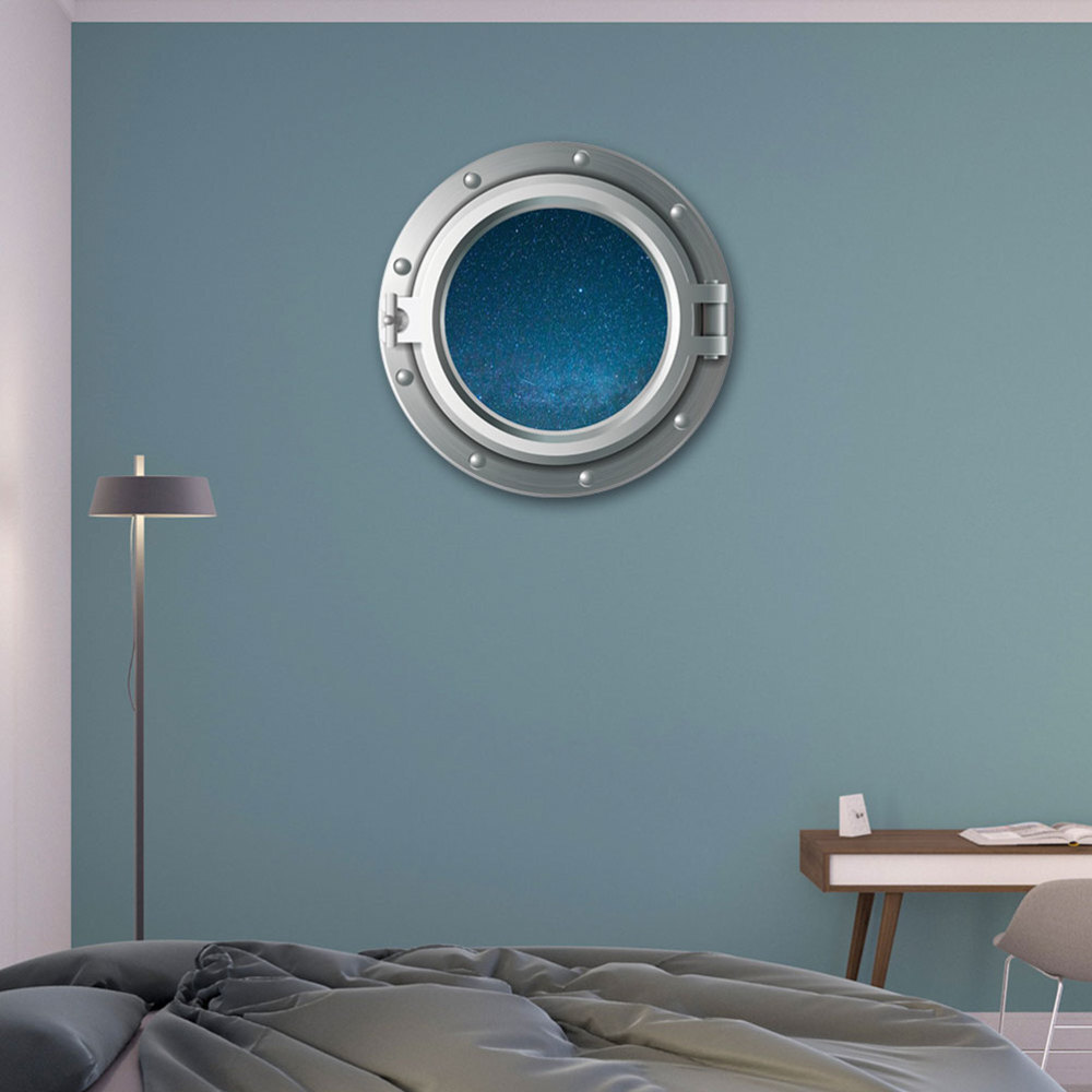 Airplane Porthole Wall Stickers Airplane Window View Sticker